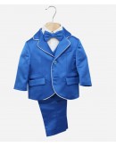 Abito bimbo elegante blu